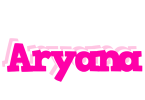 Aryana dancing logo