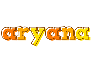 Aryana desert logo