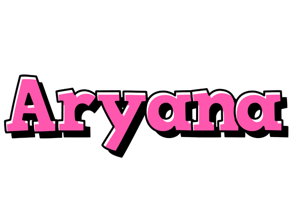 Aryana girlish logo