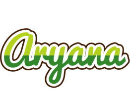 Aryana golfing logo