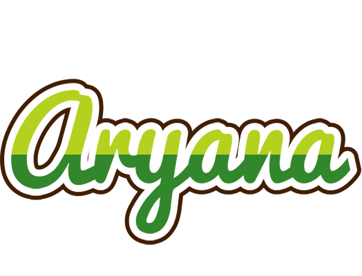Aryana golfing logo