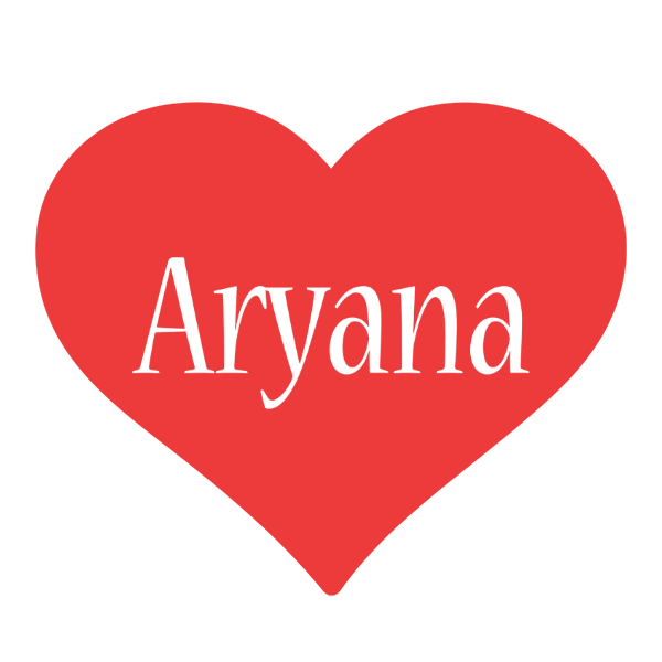 Aryana love logo