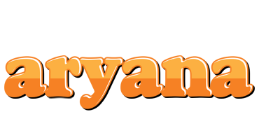 Aryana orange logo