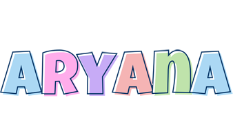 Aryana pastel logo