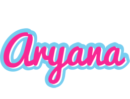 Aryana popstar logo