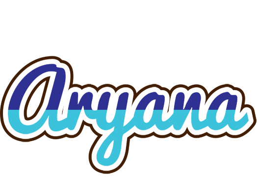 Aryana raining logo