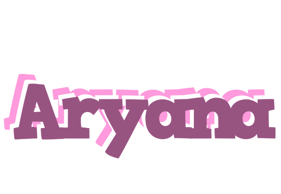 Aryana relaxing logo