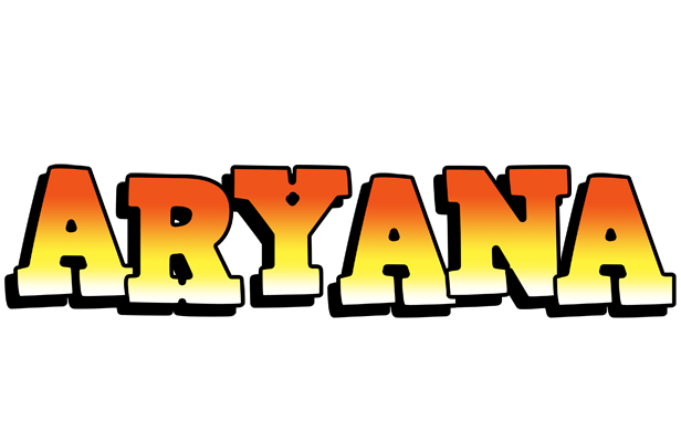Aryana sunset logo