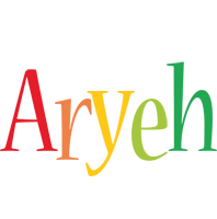 Aryeh birthday logo