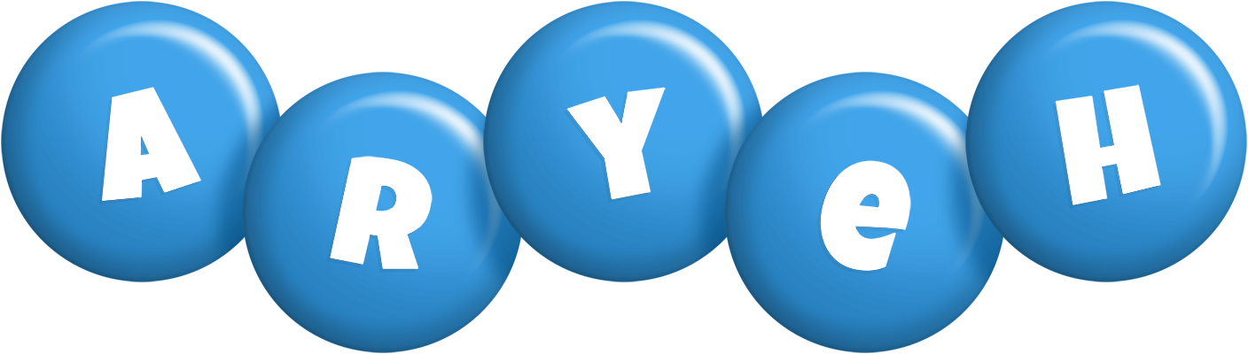 Aryeh candy-blue logo