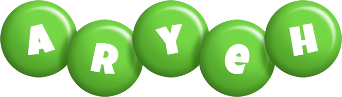 Aryeh candy-green logo