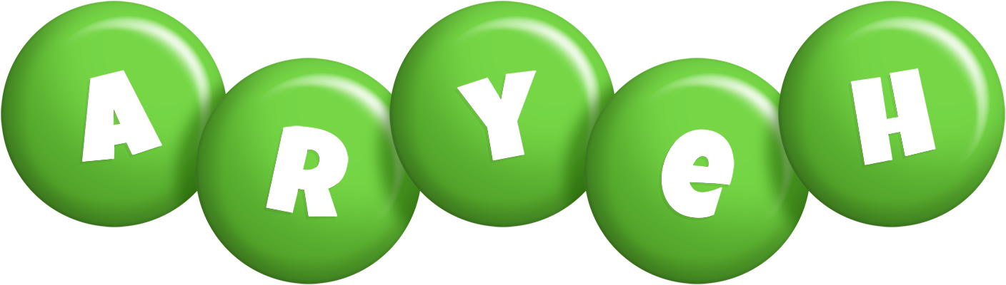 Aryeh candy-green logo