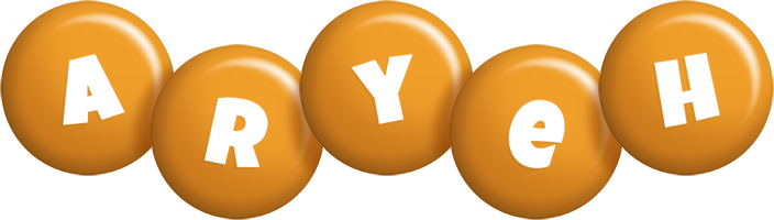 Aryeh candy-orange logo