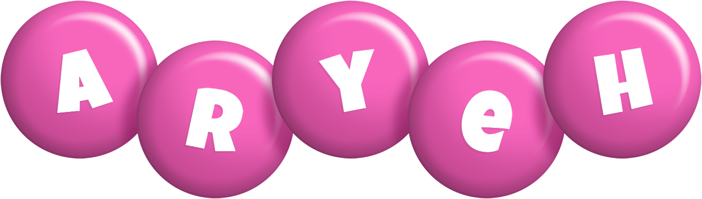 Aryeh candy-pink logo