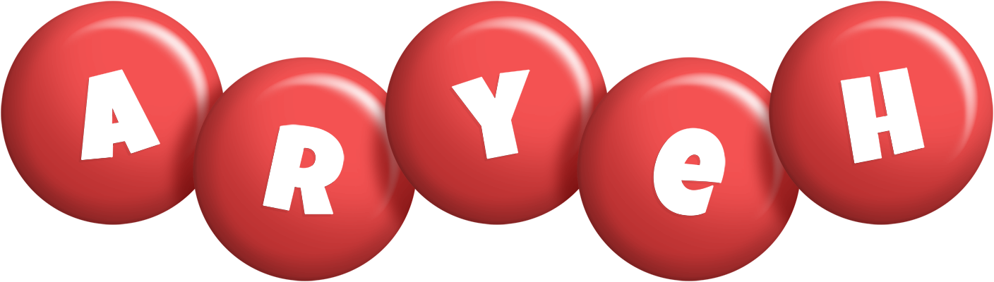 Aryeh candy-red logo