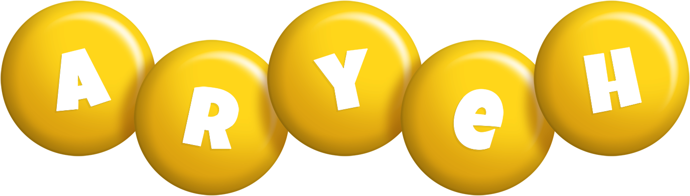 Aryeh candy-yellow logo