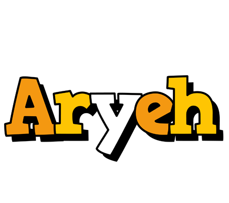 Aryeh cartoon logo