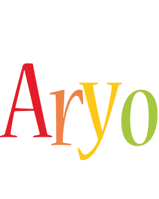Aryo birthday logo