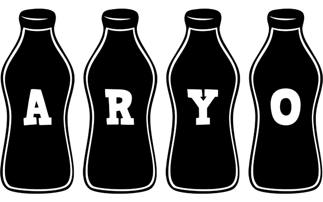 Aryo bottle logo