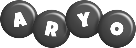 Aryo candy-black logo