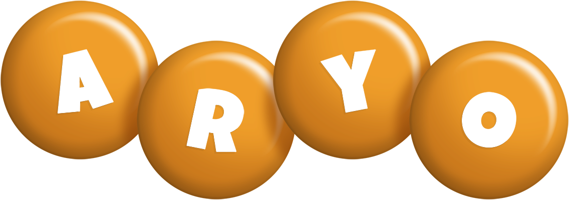 Aryo candy-orange logo