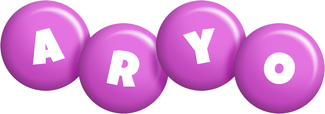 Aryo candy-purple logo