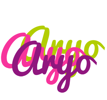 Aryo flowers logo