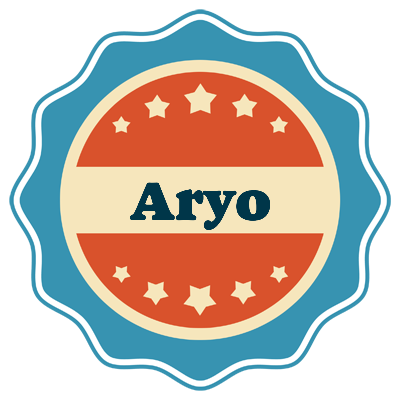 Aryo labels logo