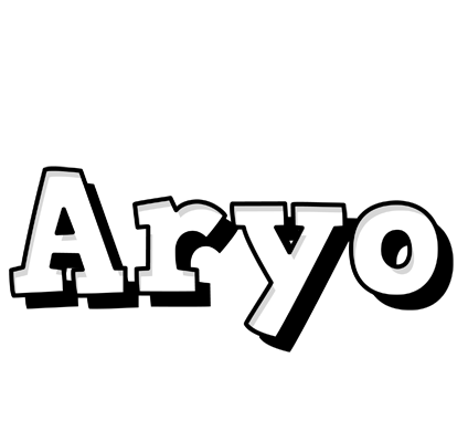 Aryo snowing logo