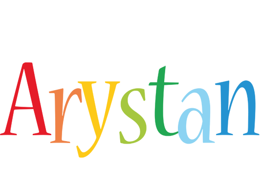 Arystan birthday logo