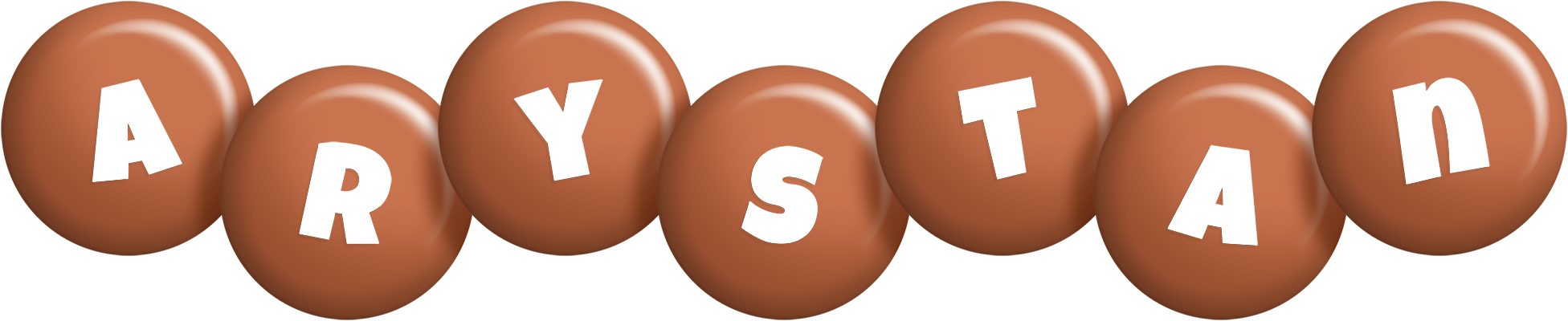Arystan candy-brown logo