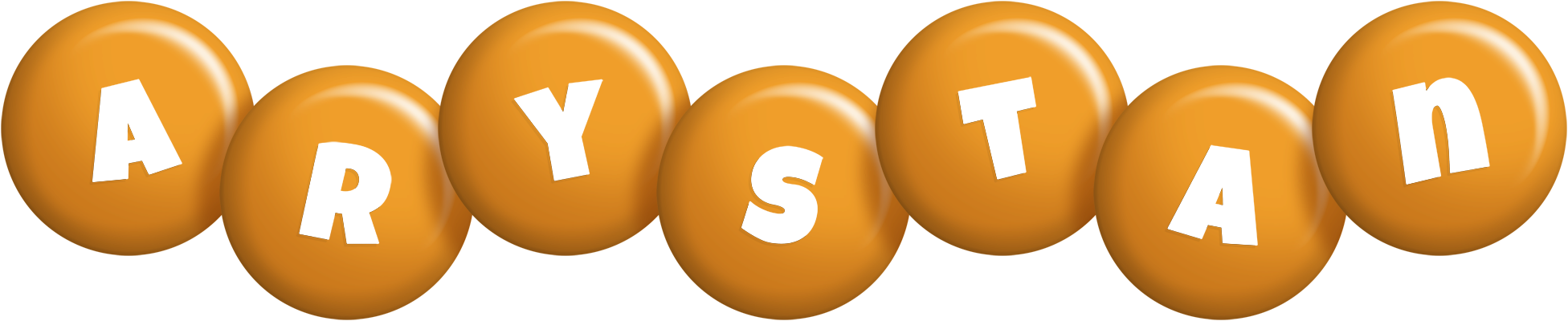 Arystan candy-orange logo