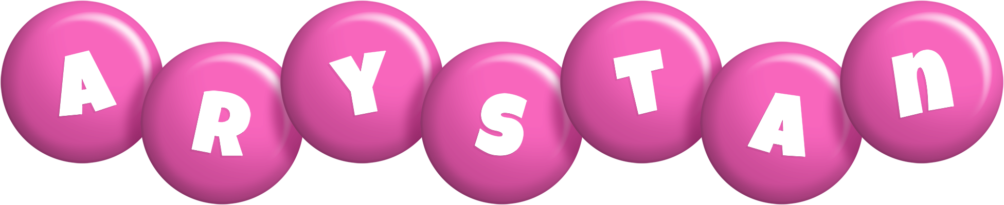 Arystan candy-pink logo