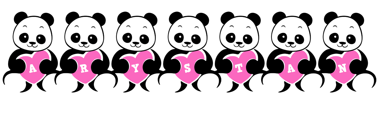 Arystan love-panda logo