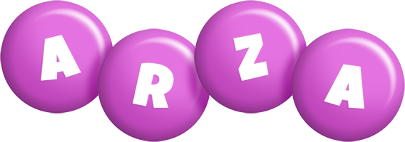 Arza candy-purple logo