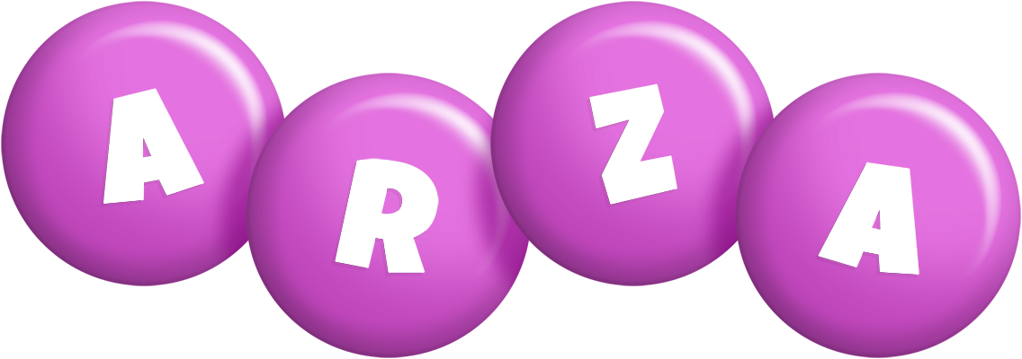 Arza candy-purple logo