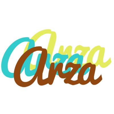 Arza cupcake logo