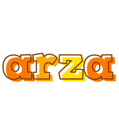 Arza desert logo