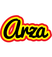 Arza flaming logo