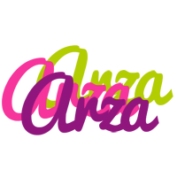 Arza flowers logo