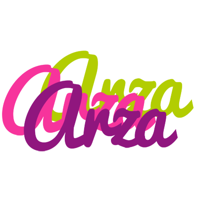 Arza flowers logo