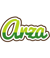 Arza golfing logo