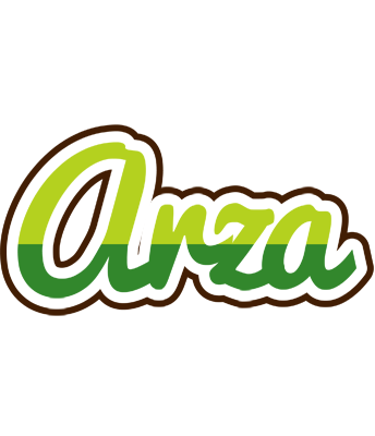 Arza golfing logo