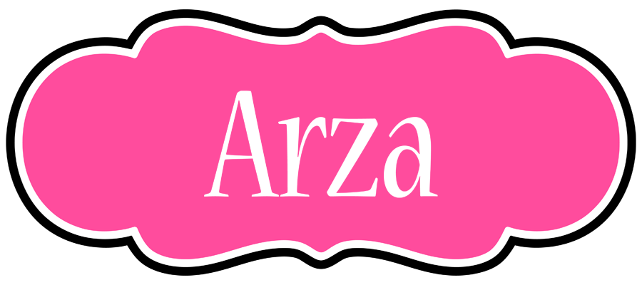 Arza invitation logo