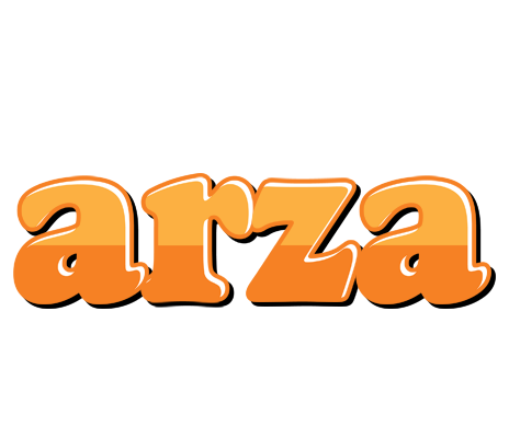 Arza orange logo