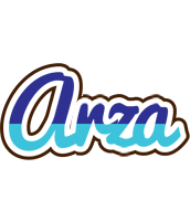 Arza raining logo