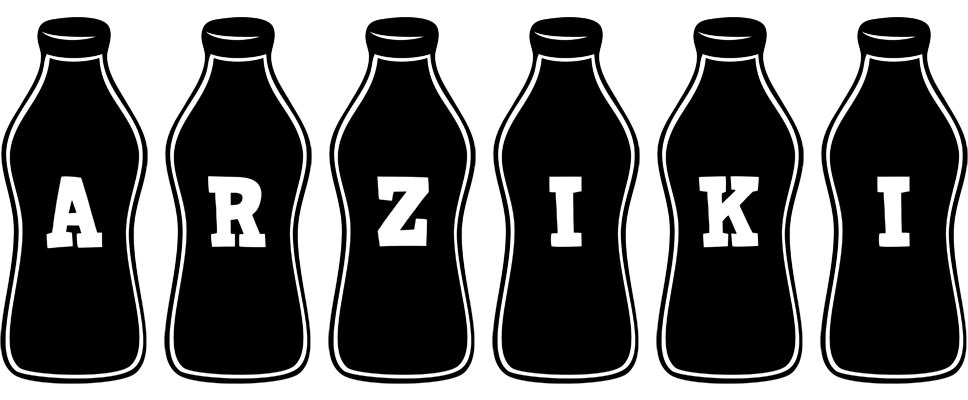 Arziki bottle logo