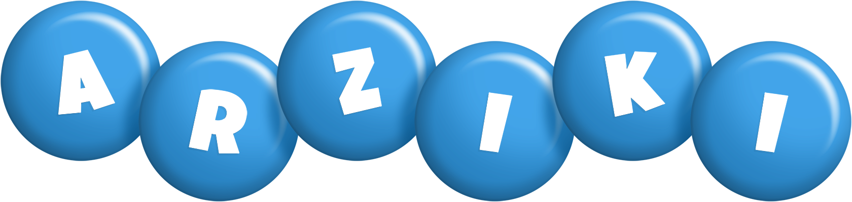 Arziki candy-blue logo