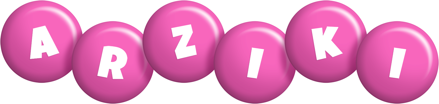 Arziki candy-pink logo