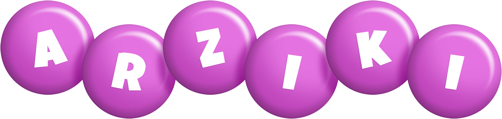 Arziki candy-purple logo